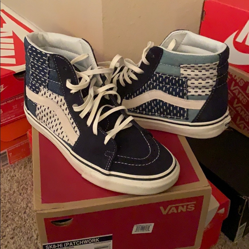Sk8-Hi Patchwork Vans - image 1